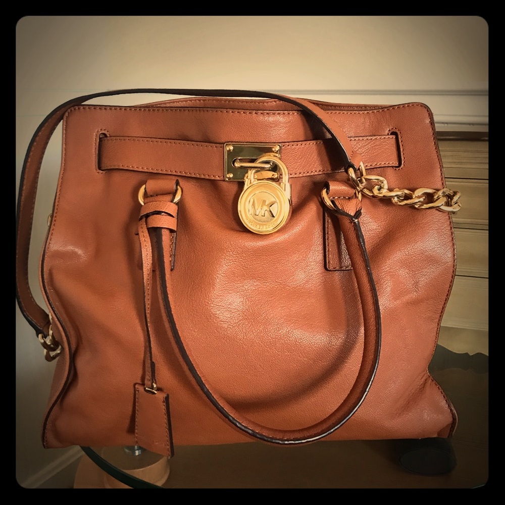 Large Michael Kors Hamilton tote